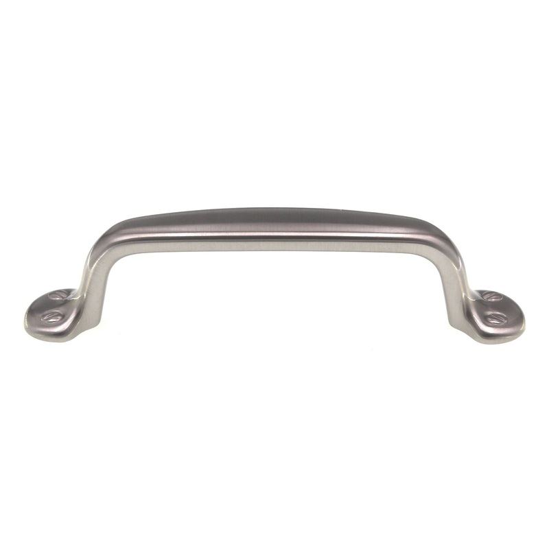 Schaub And Company Country Cabinet Arch Pull 4 Ctr Satin Nickel 742-15