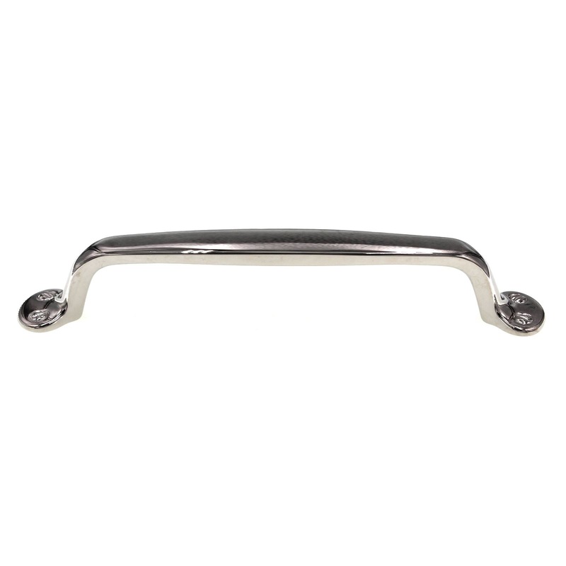 Schaub And Company Country Cabinet Arch Pull 6 Ctr Polished Nickel 745-PN