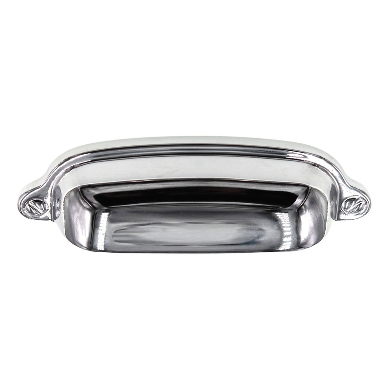 Schaub And Company Country Drawer Cup Pull 3 Ctr Polished Chrome 743-26