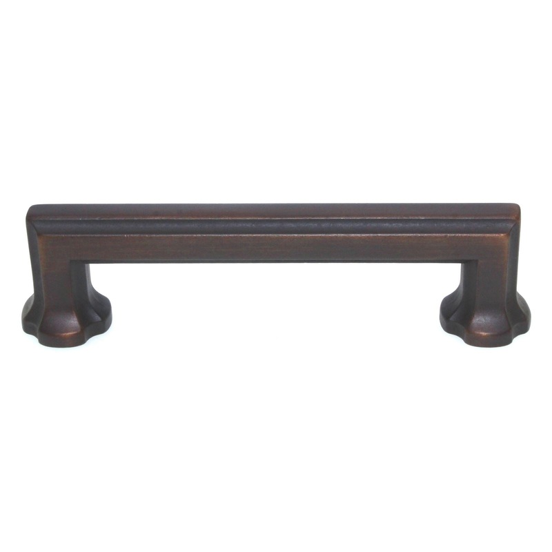 Schaub And Company Empire Cabinet Arch Pull 4 Ctr Ancient Bronze 877-ABZ
