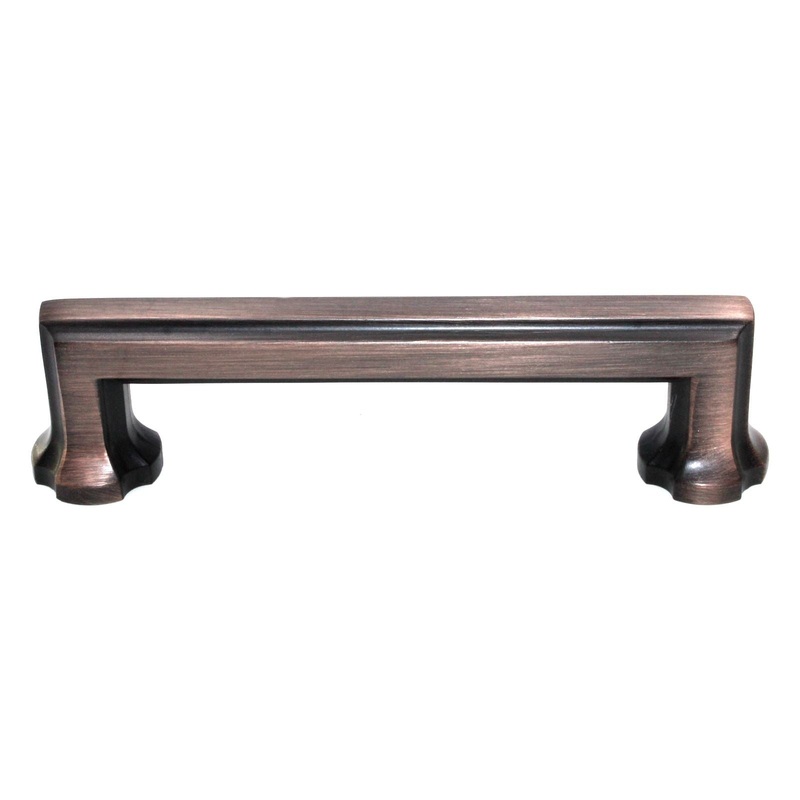 Schaub And Company Empire Cabinet Arch Pull 4 Ctr Empire Bronze 877-EBZ