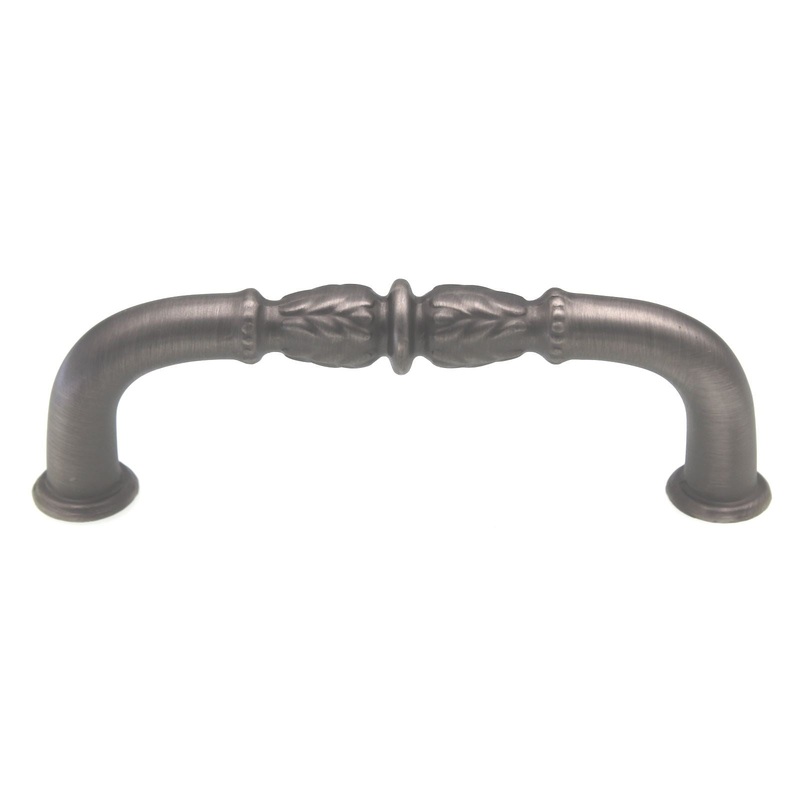 Schaub And Company Meridian Cabinet Pull 3 3/4 (96mm) Ctr Antique Nickel 801-AN