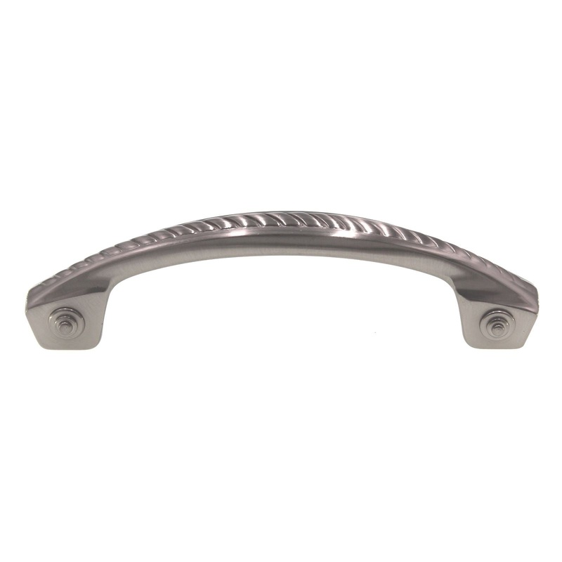 Schaub And Company Montcalm Cabinet Pull 3 3/4 (96mm) Ctr Satin Nickel 797-15