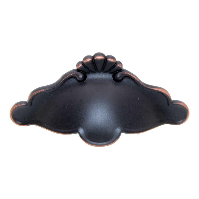 Schaub And Company Montcalm Drawer Cup Pull 3 Ctr Michelangelo Bronze 793-MIBZ