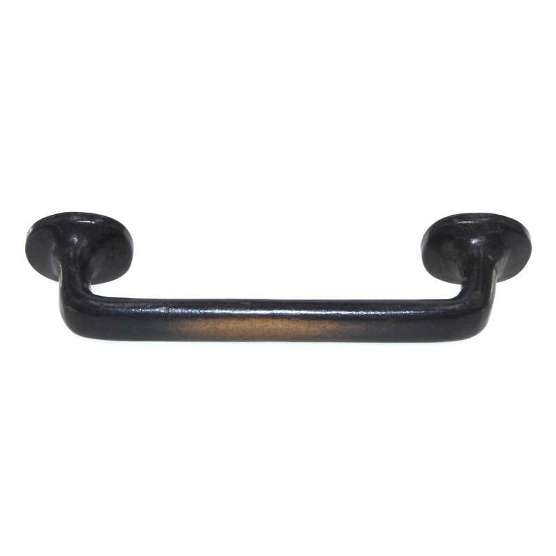 Schaub And Company Mountain Cabinet Arch Pull 4 Ctr Antique Bronze 777-AZ