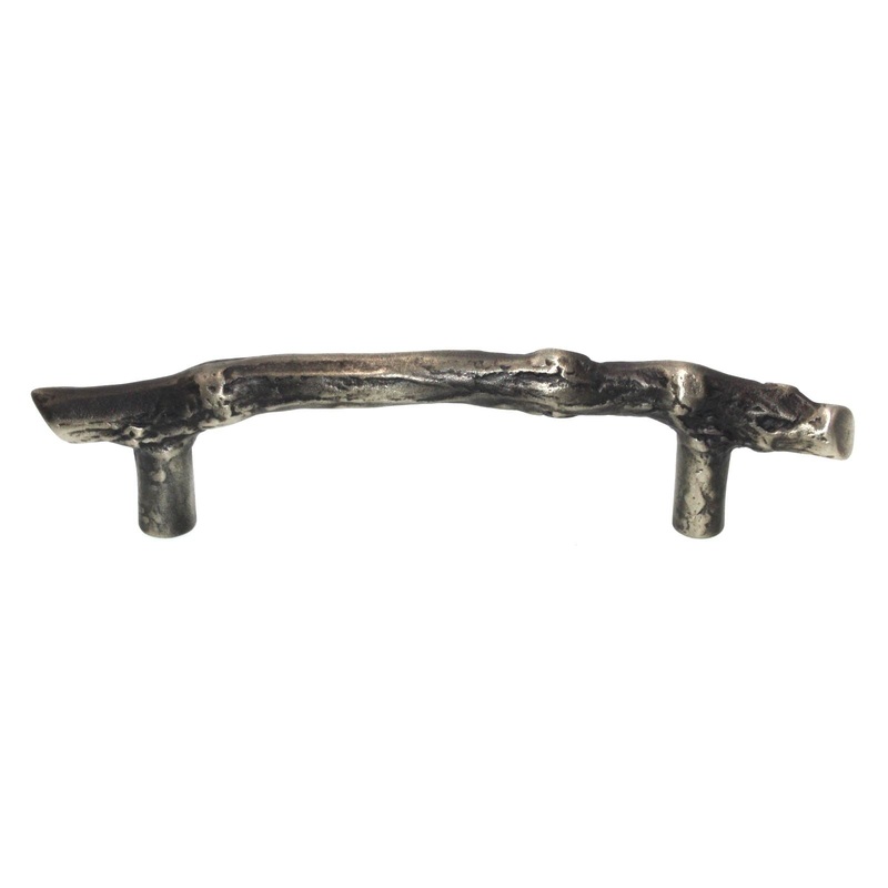 Schaub And Company Mountain Twig Cabinet Bar Pull 4 Ctr Antique Iron 783-AI