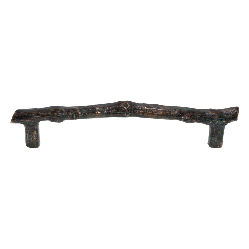 Schaub And Company Mountain Twig Cabinet Bar Pull 6 Ctr Antique Bronze 784-AZ