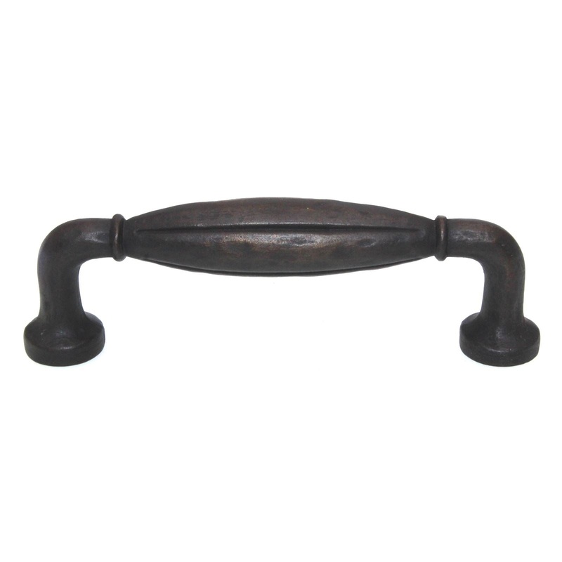 Schaub And Company Siena Cabinet Pull 3 3/4 (96mm) Ctr Ancient Bronze 255-ABZ