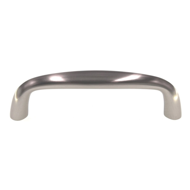 Schaub And Company Traditional Cabinet Arch Pull 3 Ctr Satin Nickel 721-15