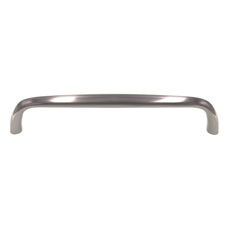 Schaub And Company Traditional Cabinet Arch Pull 6 Ctr Satin Nickel 737-15