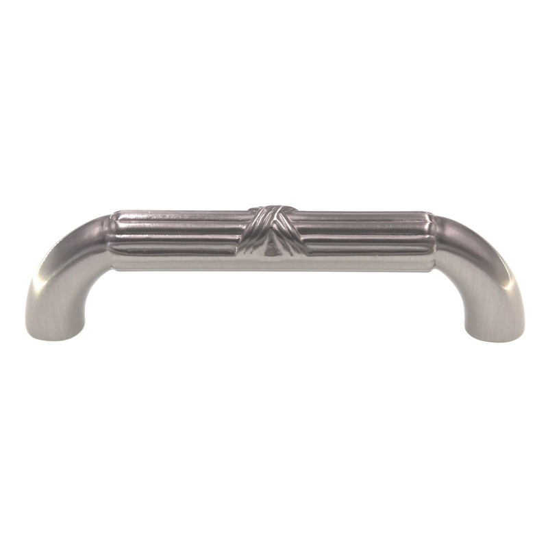Schaub And Company Versailles Cabinet Pull 3 3/4 (96mm) Ctr Satin Nickel 762-15