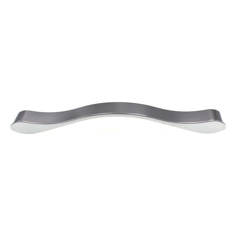 Schaub And Company Wave Cabinet Pull 7 1/2 (192mm) Ctr Matte Chrome 244-192-M26
