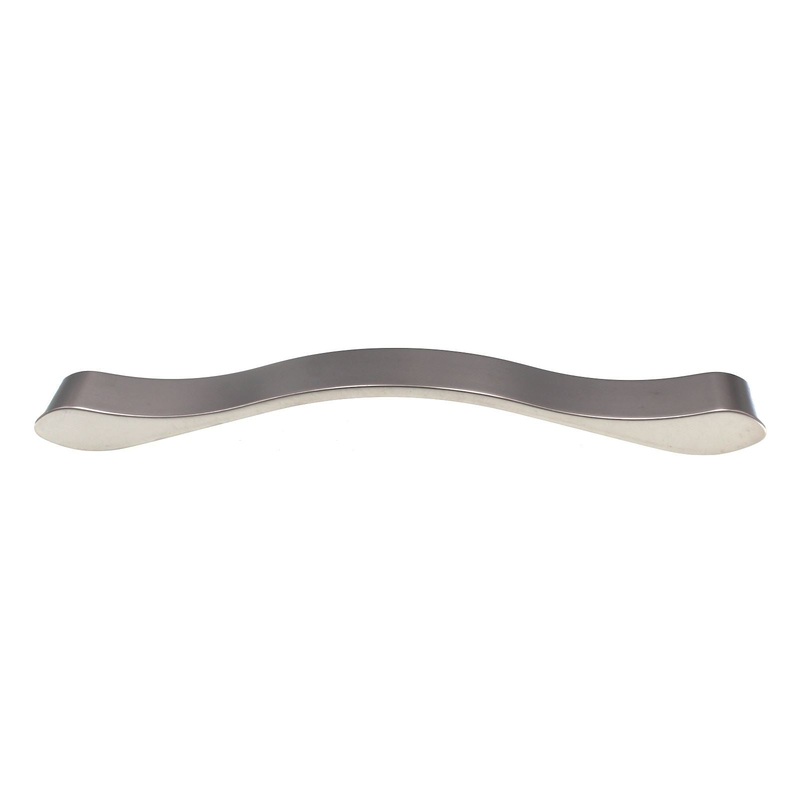 Schaub And Company Wave Cabinet Pull 7 1/2 (192mm) Ctr Satin Nickel 244-192-15
