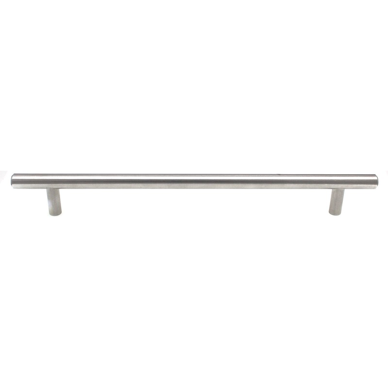 Schaub Cabinet Bar Pull 8 13/16 (224mm) Ctr Brushed Stainless Steel SS224