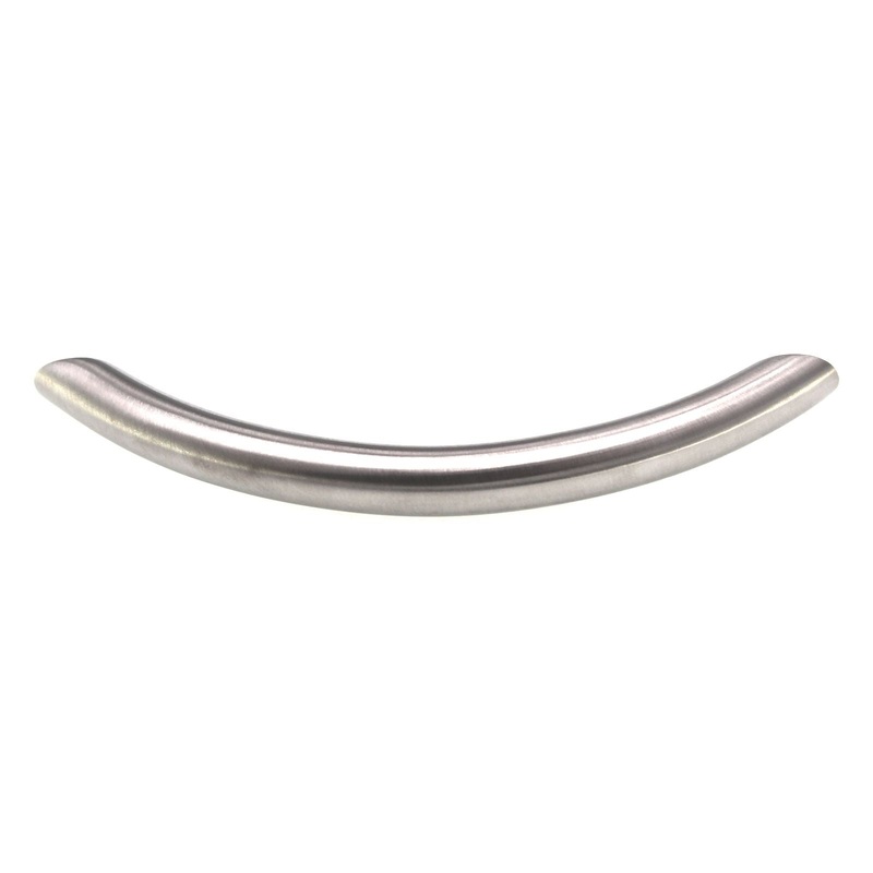 Schaub Cabinet Bow Arch Pull 3 3/4 (96mm) Ctr Brushed Stainless Steel SSBOW096