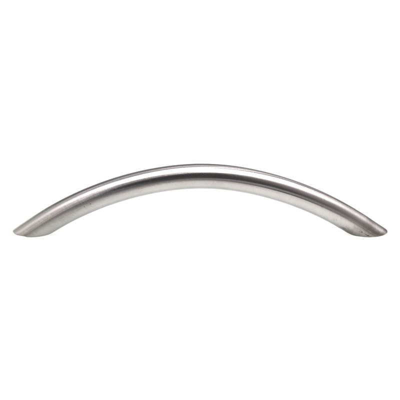 Schaub Cabinet Bow Arch Pull 5 (128mm) Ctr Brushed Stainless Steel SSBOW128
