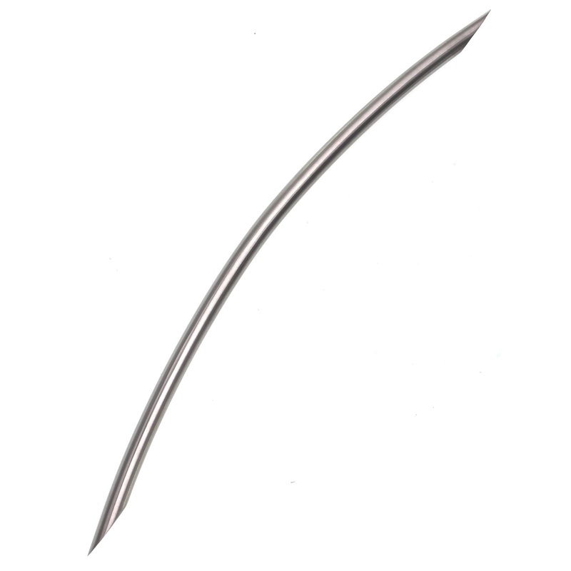Schaub Cabinet Bow Pull 11 3/8 (288mm) Ctr Brushed Stainless Steel SSBOW288