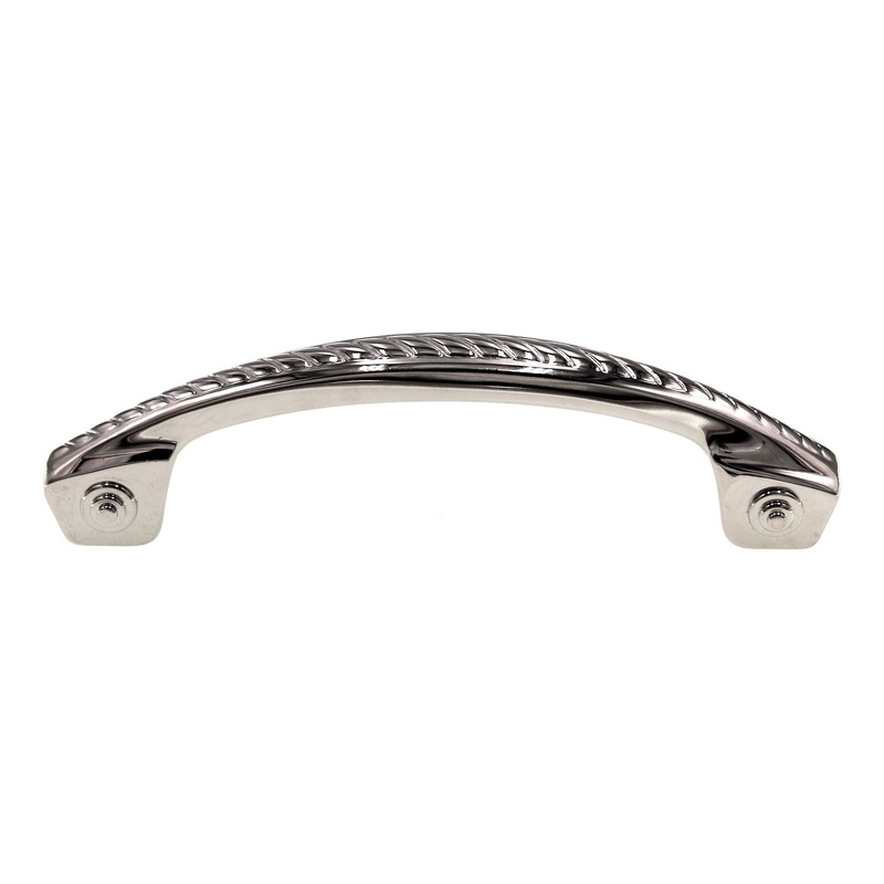 Schaub Montcalm Cabinet Arch Pull 3 3/4 (96mm) Ctr Polished Nickel 797-PN
