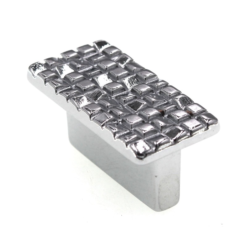 Schaub Mosaic 1 7/8 Rectangle Cabinet Knob Polished Chrome 235-26