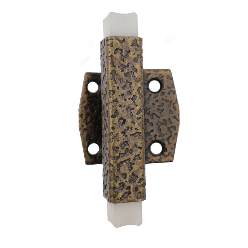Ajax Jaybee RV Pinch Latch Catch 3/8 Offset Cabinet Antique Brass 7229-AB