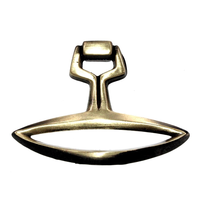 Ajax Vintage 2 3/4 Furniture Ring Pull Art Deco Antique English V948-AE