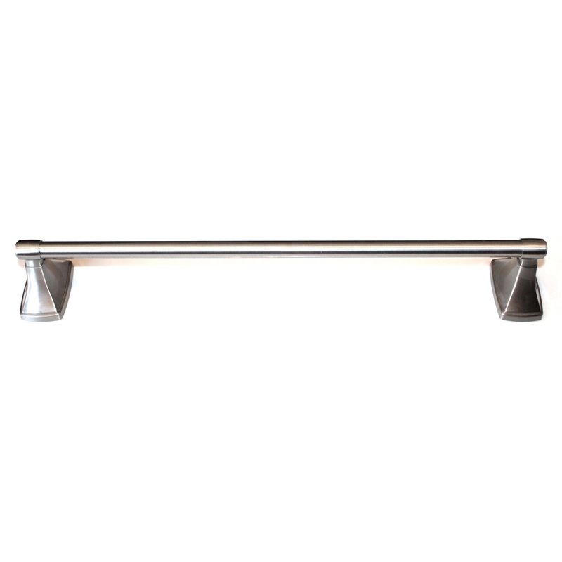 Amerock Clarendon 18 Bath Towel Bar Satin Nickel BH26503G10