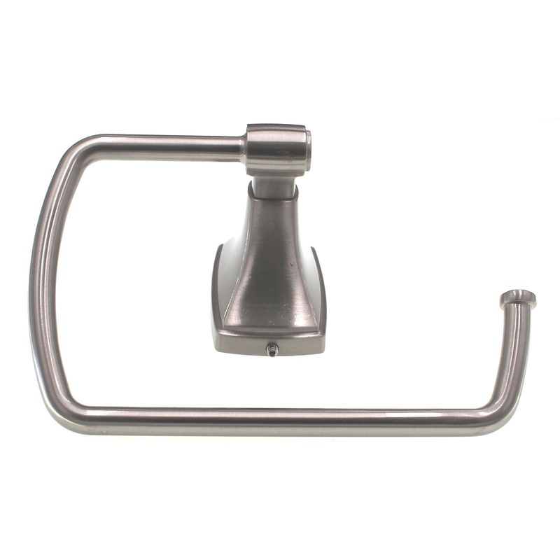 Amerock Clarendon 6 7/8 Bath Swinging Towel Ring Satin Nickel BH26501G10