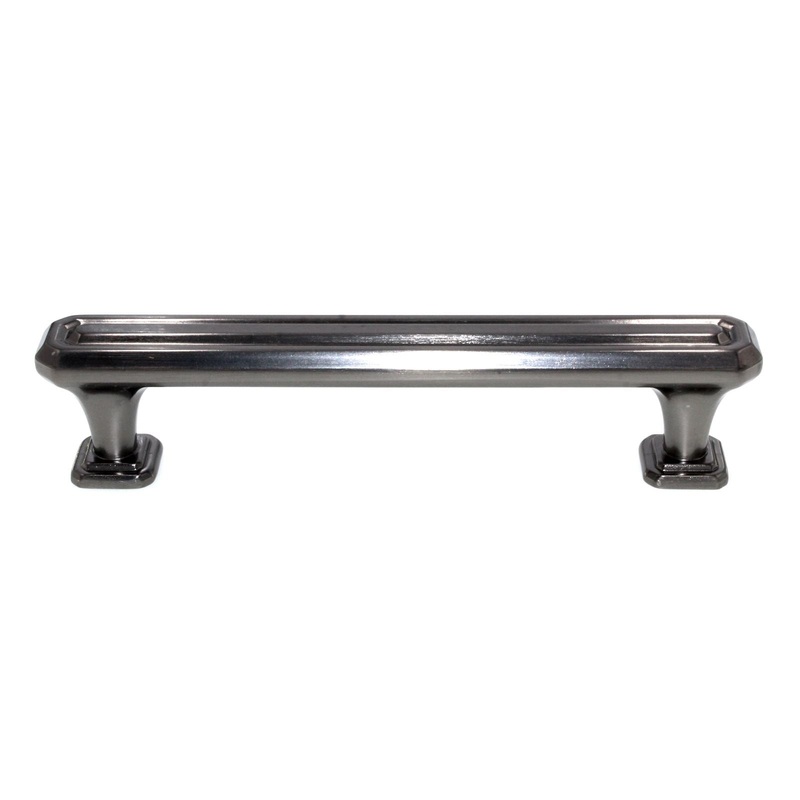 Amerock Wells Cabinet Bar Pull 5 (128mm) Ctr Gunmetal BP36549GM