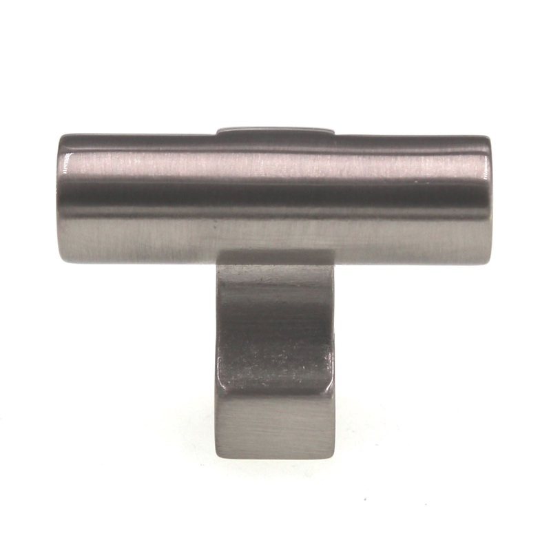Belwith Bar Pulls 1 7/16 T-Bar Cabinet T Knob Satin Nickel K63-SN