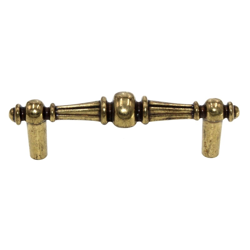 Belwith Keeler Brass Vintage Cabinet Bar Pull 3 Ctr Decorative N16716-9069