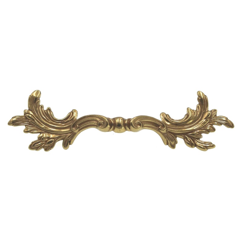 Hickory Hardware Manor House Brass 3 Ctr. French Pull P8157