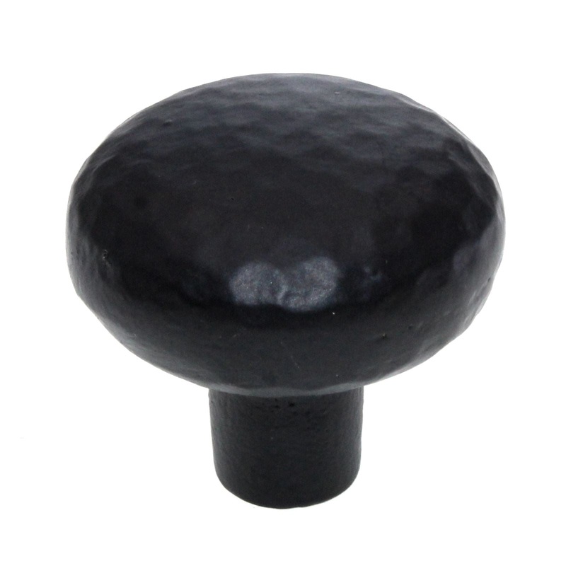 Keeler Kingston 1 1/2 Hammered Solid Brass Cabinet Knob Wrought Iron M772