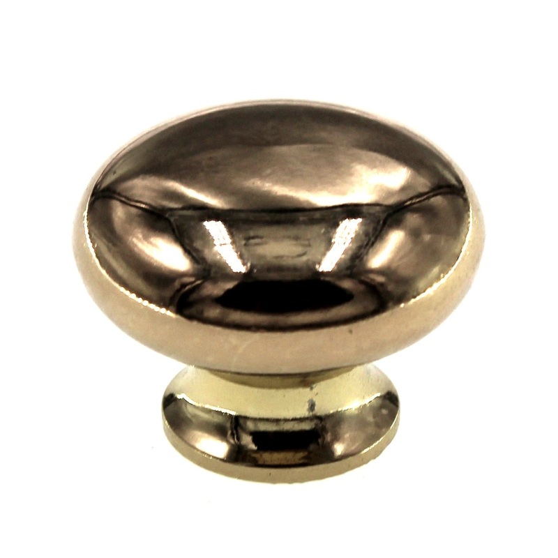 Polished Brass 1 1/8 Traditional Round Cabinet Knob 1770-PB