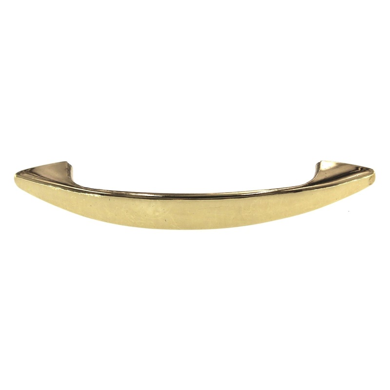 Traditional Cabinet Arch Pull 3 Ctr Polished Brass 835-PB