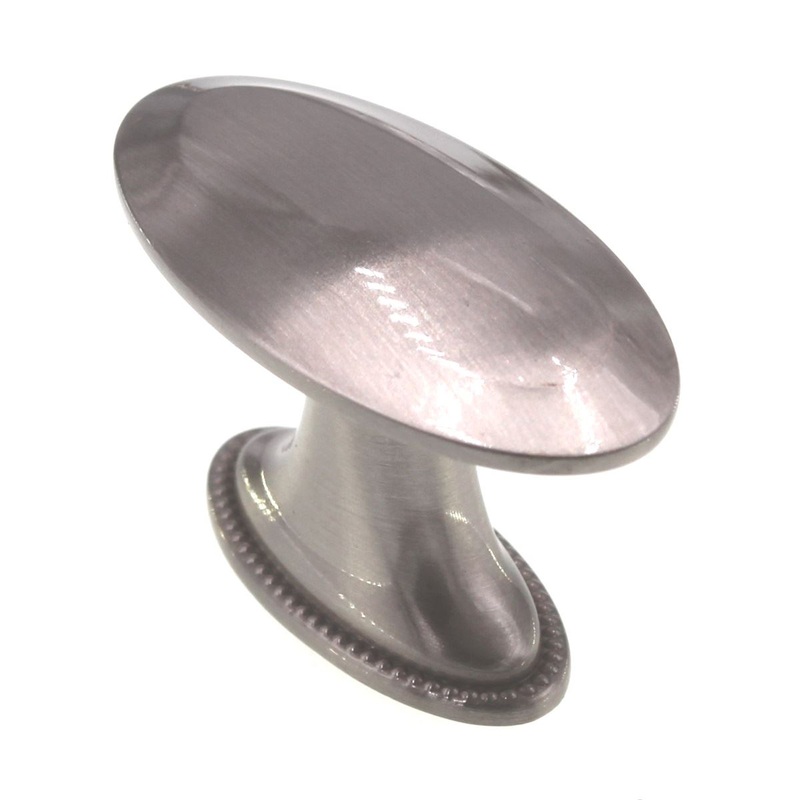 Amerock Atherly Large 1 7/8 Oval Cabinet Knob Satin Nickel BP29304G10
