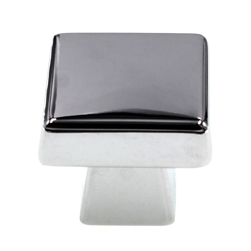 Amerock Blackrock 1 3/16 Square Cabinet Knob Polished Chrome BP5527126
