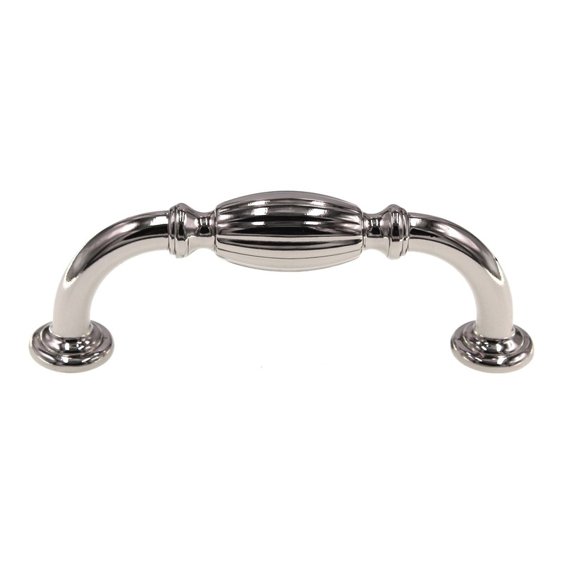 Amerock Blythe Cabinet Arch Pull 3 Ctr Polished Nickel BP55222PN