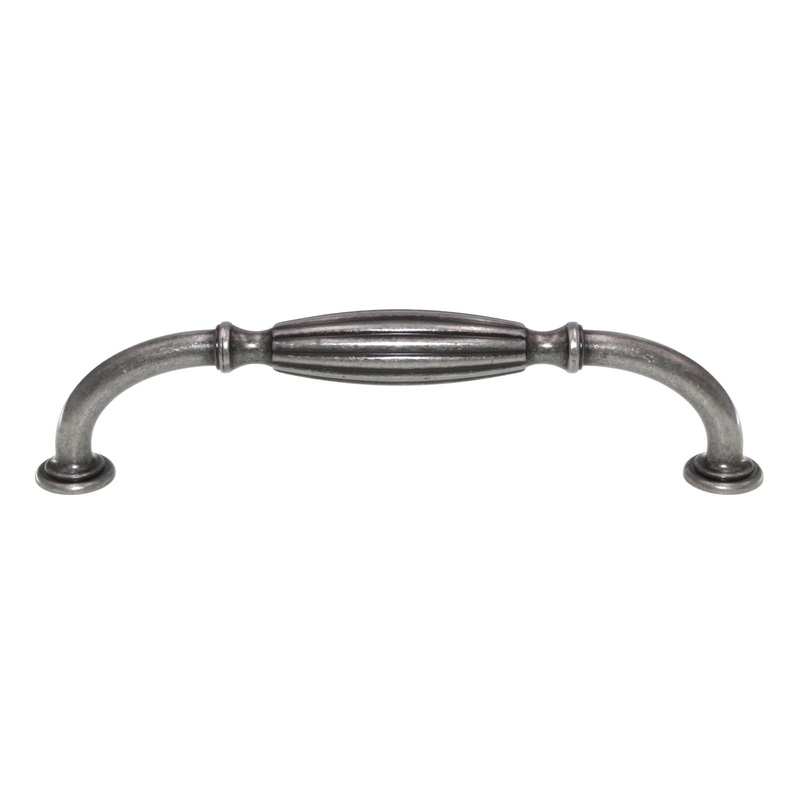 Amerock Blythe Cabinet Arch Pull 6 1/4 (160mm) Ctr Weathered Nickel BP55225WN
