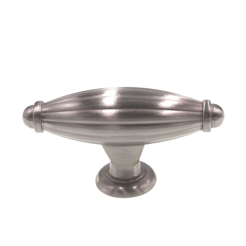 Amerock Blythe Large 3 T Bar Cabinet Knob Satin Nickel BP552212G10