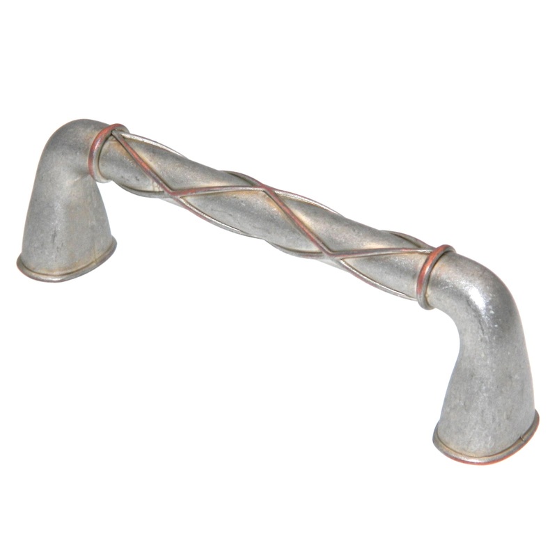 Amerock Lattice Weathered Nickel Copper 3 3/4 (96mm)cc Handle Pull BP24235WNC