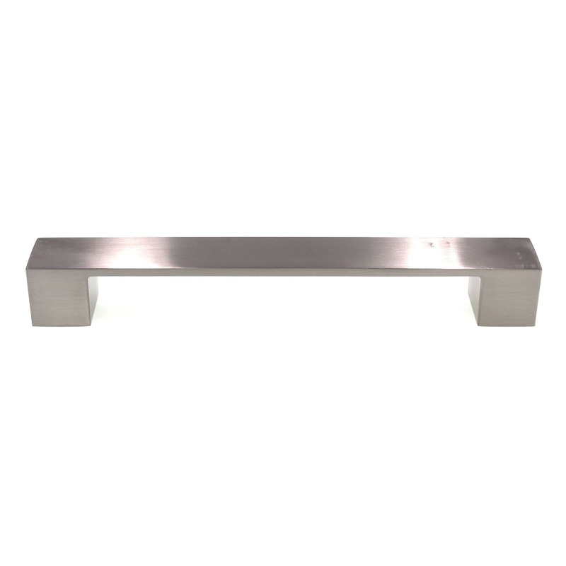 Amerock Monument Cabinet Bar Pull 6 1/4 (160mm) Ctr Satin Nickel BP36569G10