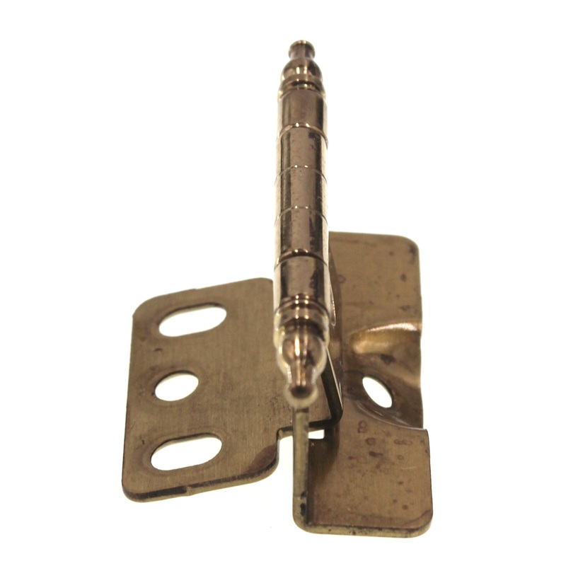 Amerock Solid Brass Inset Hinge 3/4 Frame 11/16 Door Minaret Tip PK3175SM-SB
