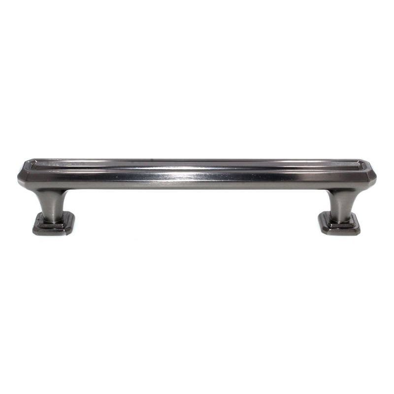 Amerock Wells Cabinet Bar Pull 6 1/4 (160mm) Ctr Gunmetal BP36550GM
