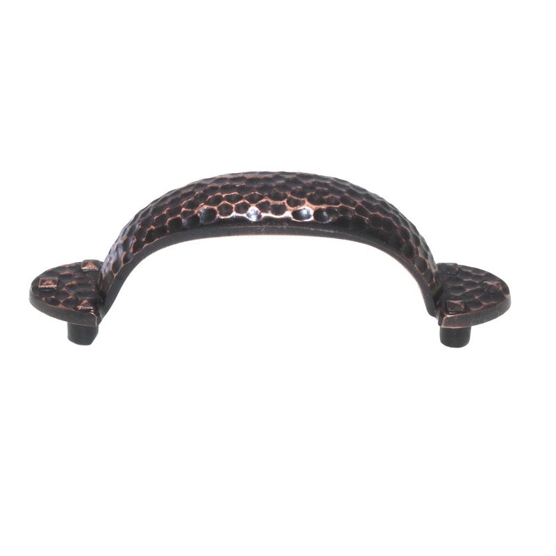 Emtek Arts and Crafts 3 1/2 Ctr Cabinet Pull Oil-Rubbed Bronze 86047US10B