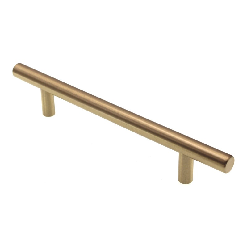 Emtek Bar Pulls Satin Brass 5 Ctr Cabinet Pull Handle 86361US4