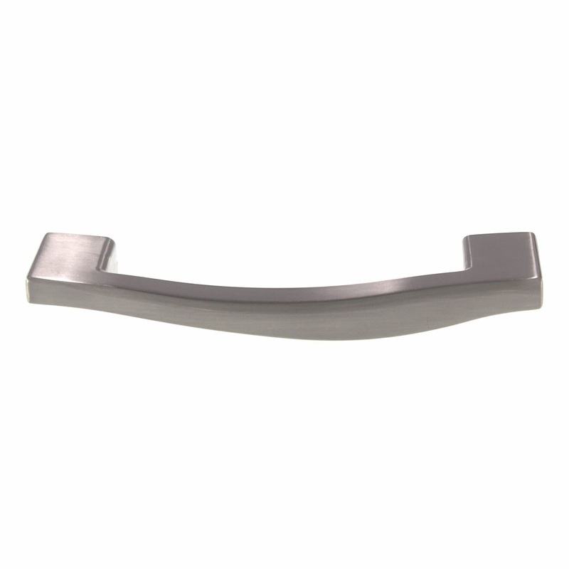 Emtek Bezier 4 Ctr Cabinet Bar Pull Satin Nickel Solid Brass 86413US15