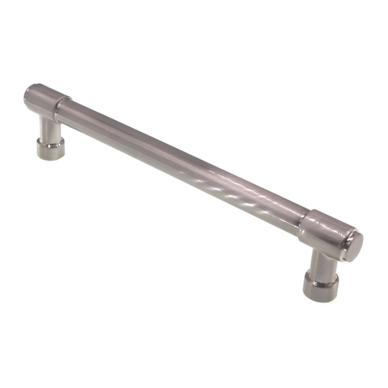 Emtek Jasper 6 Ctr Cabinet Bar Pull Satin Nickel Solid Brass 86689US15
