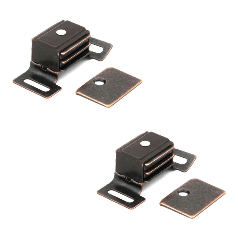 Hickory Statuary Bronze 1-7/8cc Cabinet Magnetic Catch P651-STB, 2 Pack