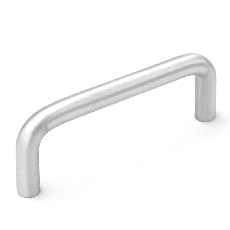 Keeler Satin Aluminum Cabinet or Drawer 3cc Wire Pull Handle PW353-28