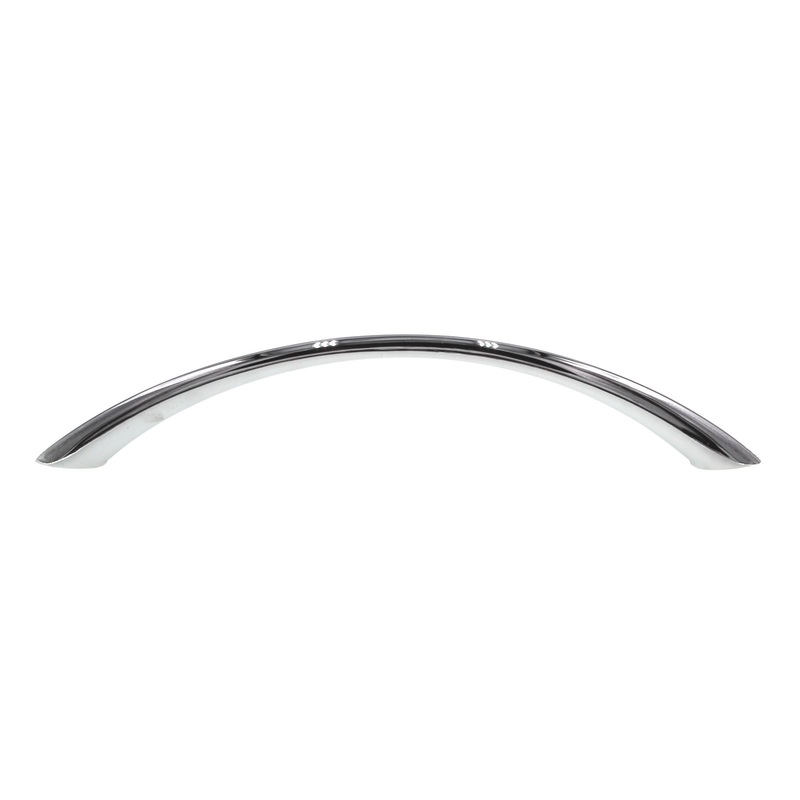 Amerock 5 (128mm) Ctr Cabinet Bow Arch Pull Polished Chrome BP121426